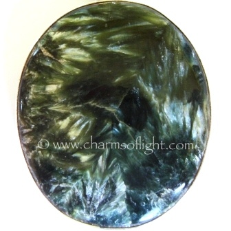 Seraphinite cabachon